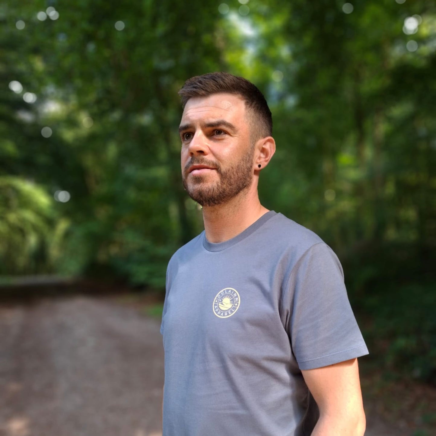 Dúlainn Apparel Unisex Heavyweight T-Shirt  ( Mineral Grey )