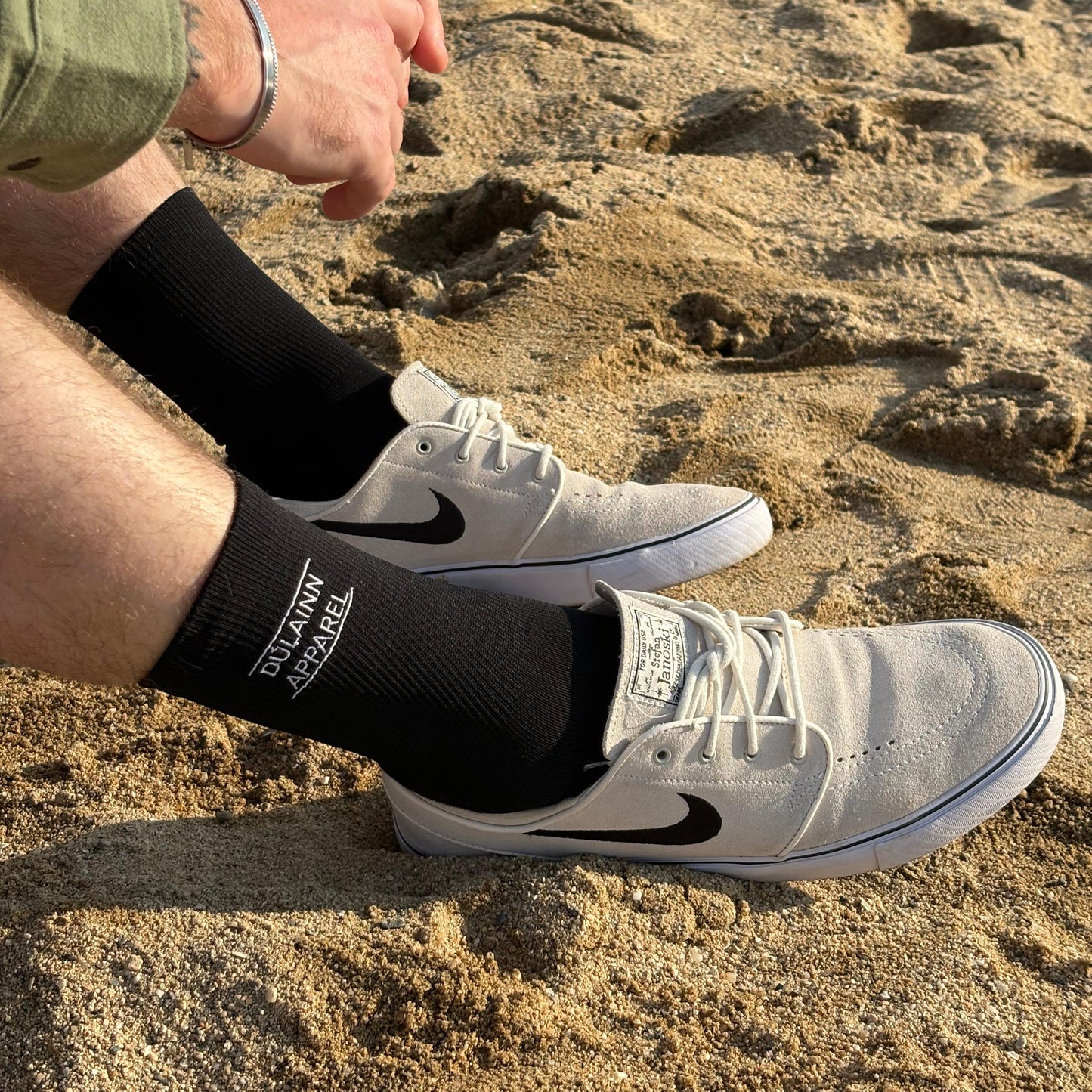 Dúlainn Apparel Everyday Cotton Blend Socks - Black