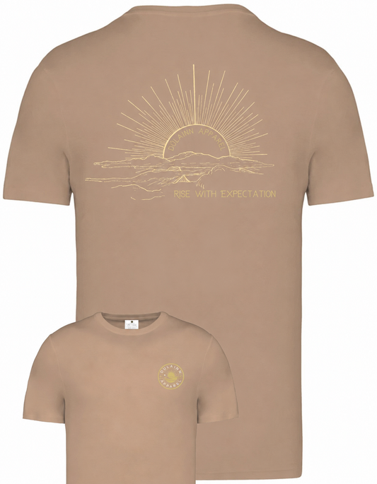 Dúlainn Apparel Unisex Becoming Collection Heavyweight T-Shirt (Driftwood Edition - First Light)