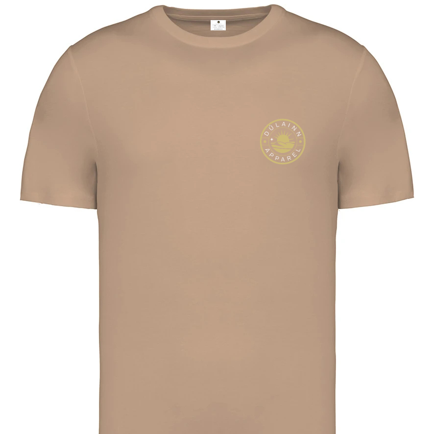 Dúlainn Apparel Unisex Becoming Collection Heavyweight T-Shirt  ( Driftwood )